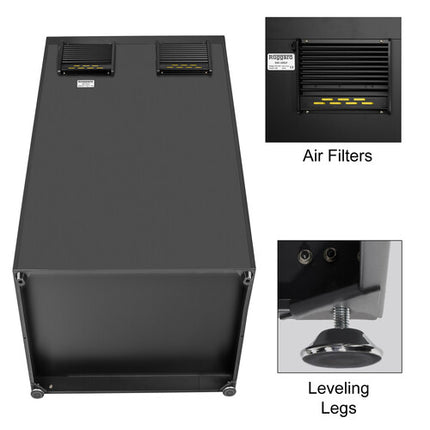 Ruggard EDC-125LT Gabinete Seco Electrónico 125L Control Táctil Humedad 60-35% bloqueo PIN