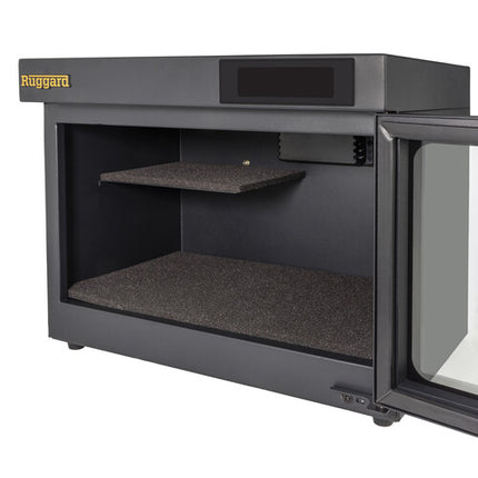 Gabinete Electrónico Deshumidificador Ruggard EDC-18LT 18L Control Táctil Negro