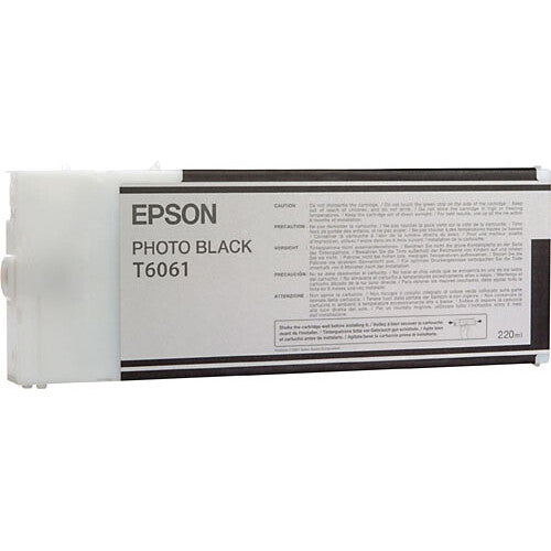 Cartucho de tinta Epson UltraChrome K3 Photo Negro 220 ml para Stylus Pro 4800 y 4880