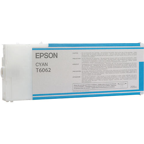 Epson UltraChrome K3 Cartucho de Tinta Cyan 220 mL para Impresoras Stylus Pro 4800 4880