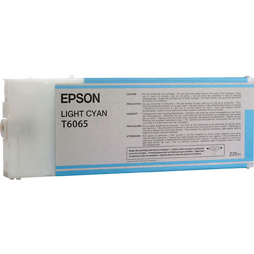 Epson UltraChrome K3 Cartucho de Tinta Cian Claro 220 ml para Impresoras Stylus Pro 4800 4880
