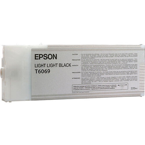 Cartucho de tinta Epson UltraChrome K3 Light Light Black 220 ml para impresoras Stylus Pro 4800 y 4880