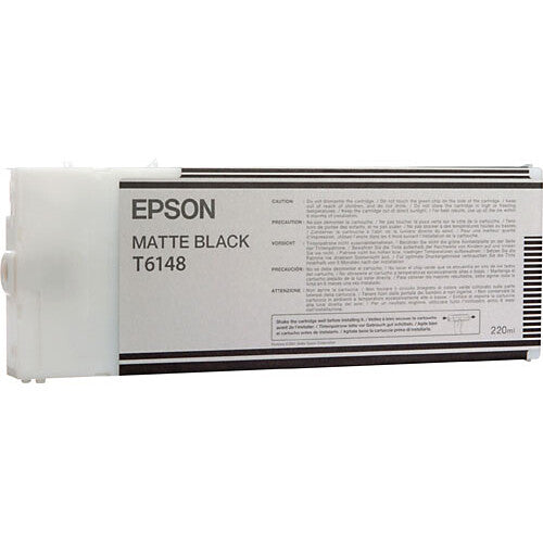 Cartucho de Tinta Epson UltraChrome K3 Negro Mate 220 ml para Impresoras Stylus Pro 4800 4880