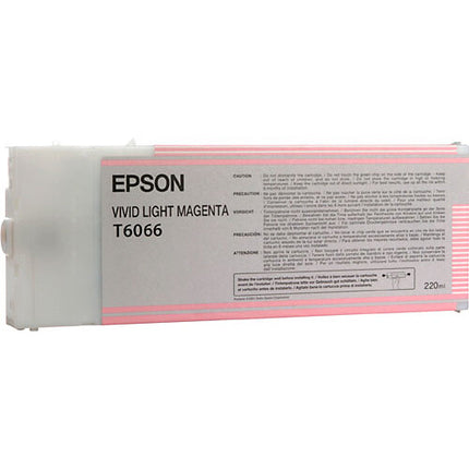 Cartucho de Tinta Epson UltraChrome K3 Vivid Light Magenta 220 ml para Impresoras Stylus Pro 4880