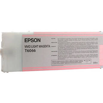 Epson UltraChrome K3 Vivid Light Magenta Cartucho de Tinta 220ml Impresión Viva