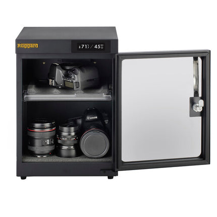 Ruggard EDC-30LT Gabinete Seco Electrónico 30L Control Táctil Humedad 60-35% Cerradura PIN