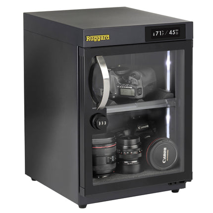Ruggard EDC-30LT Gabinete Seco Electrónico 30L Control Táctil Humedad 60-35% Cerradura PIN