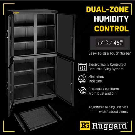 Ruggard EDC-600LT Armario Seco Electrónico 600L Control Táctil Humedad Dual
