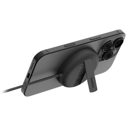 Belkin Qi2 15W Cargador Inalámbrico Magnético con Base y Soporte Negro