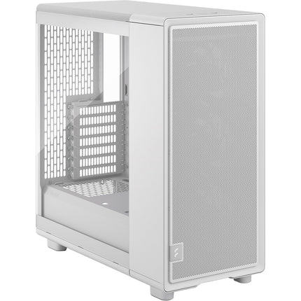Fractal Design Epoch Caja Mid-Tower Blanca con Panel de Vidrio Templado soporte ATX Micro-ATX Mini-ITX y 3 Ventiladores Momentum