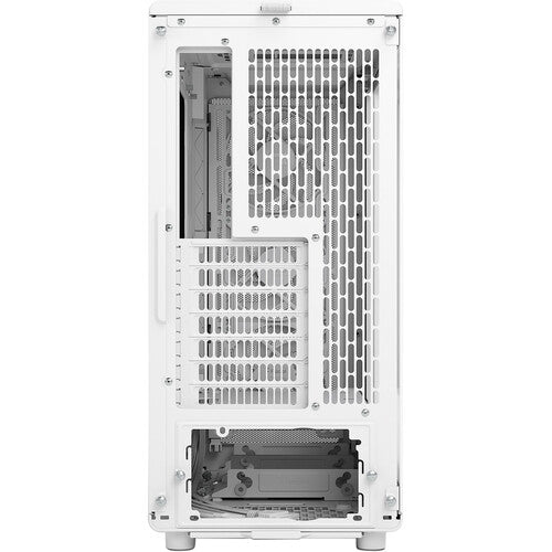 Fractal Design Epoch Caja Mid-Tower Blanca con Panel de Vidrio Templado soporte ATX Micro-ATX Mini-ITX y 3 Ventiladores Momentum