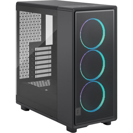 Fractal Design Epoch RGB Caja Mid-Tower con Panel Templado Soporte ATX USB 3.2 Gen 1