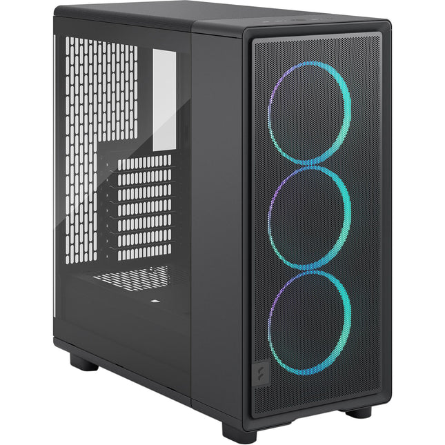 Fractal Design Epoch RGB Caja Mid-Tower con Panel Templado Soporte ATX USB 3.2 Gen 1