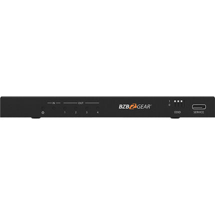 BZBGEAR Splitter HDMI 1x4 8K60 48Gbps con Auto Downscaling y Audio De-Embedder