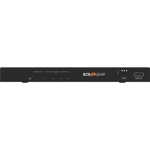 BZBGEAR Splitter HDMI 1x4 8K60 48Gbps con Auto Downscaling y Audio De-Embedder