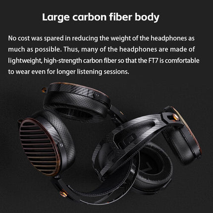 FiiO FT7 Auriculares Abiertos Planar Magnéticos 4.2 Pulgadas Premium