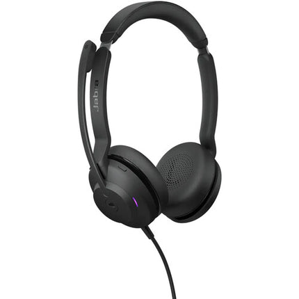 Jabra Evolve2 30 SE Auriculares Estéreo USB-C con Micrófono Cancelación de Ruido y Controles On-Ear