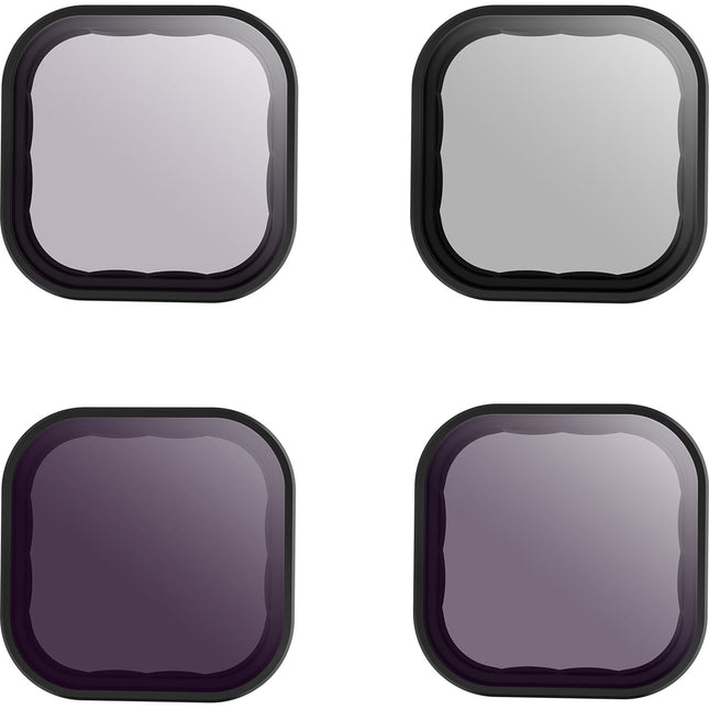 TELESIN Kit de Filtros CPL y ND para GoPro HERO13 3 4 5 Stops Multicapa