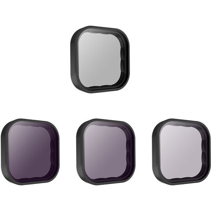 TELESIN Kit de Filtros CPL y ND para GoPro HERO13 3 4 5 Stops Multicapa