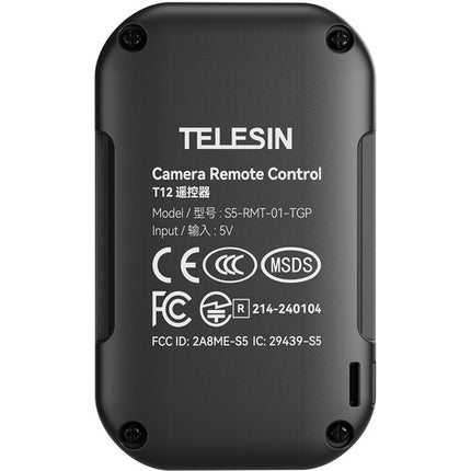 TELESIN T13 Control Remoto Bluetooth para GoPro 5 Cámaras 60m Alcance Batería 8h Pulsera Ajustable