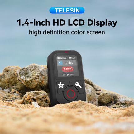 TELESIN T13 Control Remoto Bluetooth para GoPro 5 Cámaras 60m Alcance Batería 8h Pulsera Ajustable