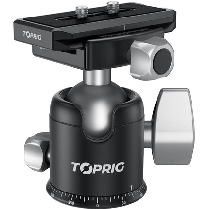 Accsoon TopRig Cabezal Esférico Aluminio 44 lb Capacidad 360° Panorámico
