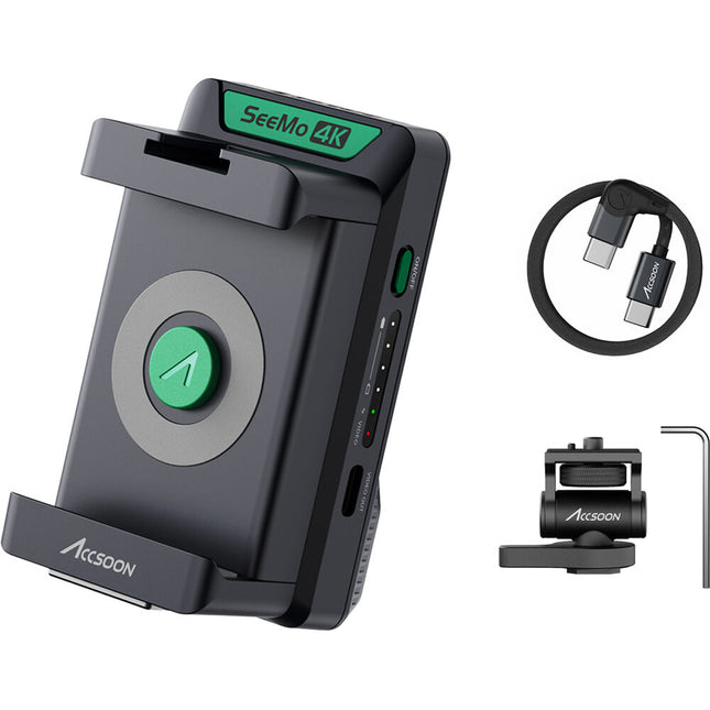 Accsoon SeeMo Adaptador HDMI 4K para Smartphone Android con Monitor y Carga