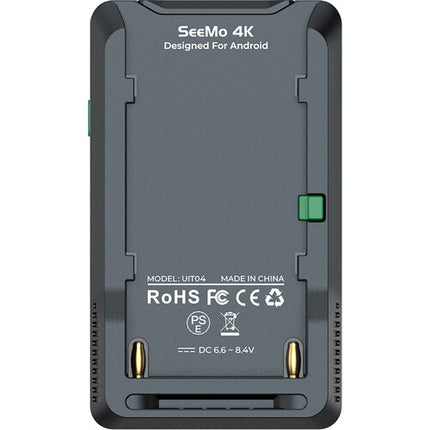 Accsoon SeeMo Adaptador HDMI 4K para Smartphone Android con Monitor y Carga