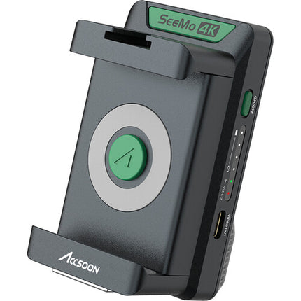 Accsoon SeeMo Adaptador HDMI 4K para Smartphone Android con Monitor y Carga