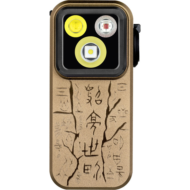 Olight Oclip Pro Luz Recargable Clip-On 500 Lúmenes 144H USB-C Tan