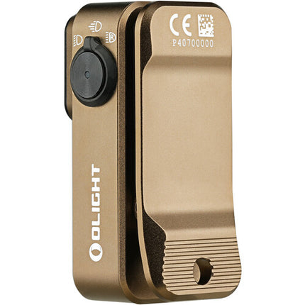 Olight Oclip Pro Luz Recargable Clip-On 500 Lúmenes 144H USB-C Tan