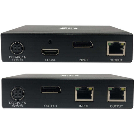 Tripp Lite Kit Extensor DisplayPort sobre Cat 6 con Repetidor 230' UHD 4K30