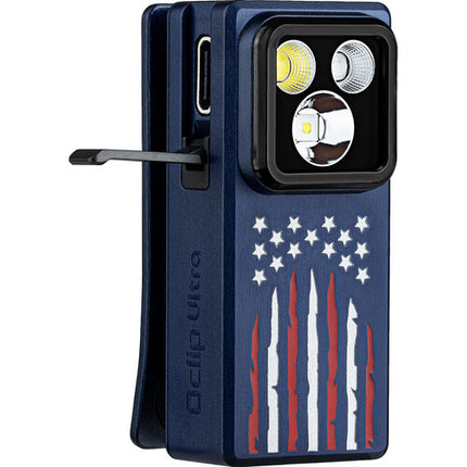 Olight Oclip Ultra luz recargable clip con 530 lúmenes y batería USB-C