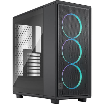 Fractal Design Epoch RGB Caja Mid-Tower con Panel Templado Soporte ATX USB 3.2 Gen 1