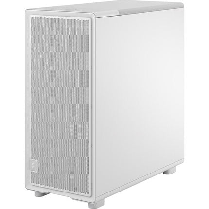 Fractal Design Epoch Caja Mid-Tower Blanca con Panel de Vidrio Templado soporte ATX Micro-ATX Mini-ITX y 3 Ventiladores Momentum