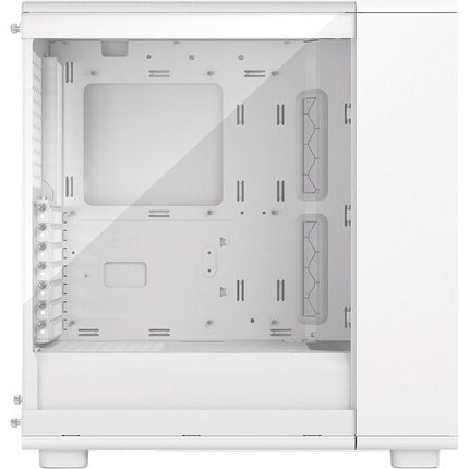 Fractal Design Epoch Caja Mid-Tower Blanca con Panel de Vidrio Templado soporte ATX Micro-ATX Mini-ITX y 3 Ventiladores Momentum