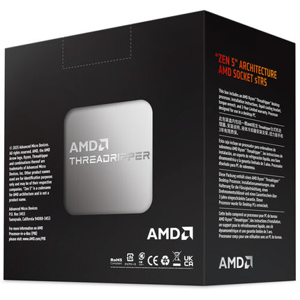 AMD Ryzen Threadripper 9960X 24 Núcleos 4.2 GHz Kit Procesador y Placa Base sTR5