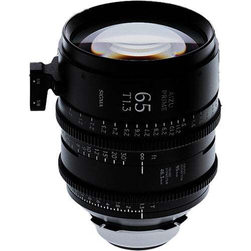 Sigma Aizu Prime 65mm T1.3 Óptica de Cine Full Frame con Soporte y Tapas