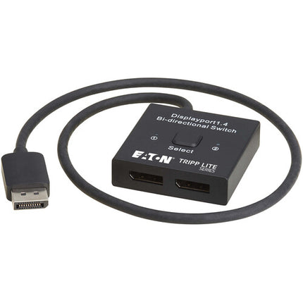Tripp Lite 2x1 Bidireccional UHD 4K Switch DisplayPort hasta 8K30 HDR