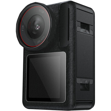 TELESIN Kit de película templada 9H para DJI Osmo Action 5 Pro protección pantalla y lente
