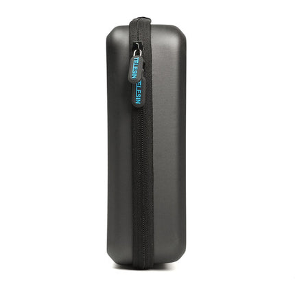 TELESIN Estuche resistente para DJI Osmo Action 3/4/5 Pro Kit ligero y con bolsillos de malla