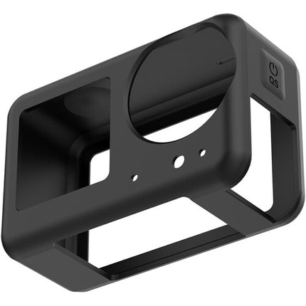 TELESIN Funda de Silicona Protectora para DJI Osmo Action 5 Pro 4 3 con Cubierta de Lente y Correa de Seguridad