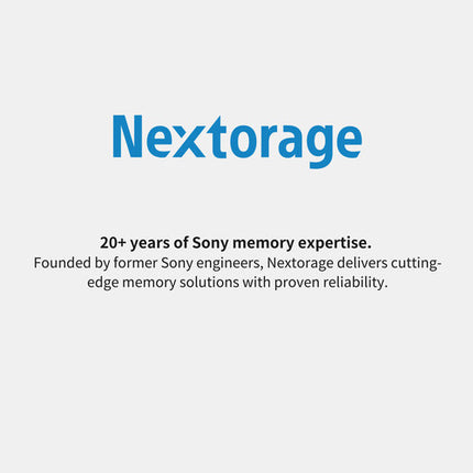 Nextorage 2TB NX-A2AE Tarjeta de Memoria CFexpress 4.0 Tipo A 1950 MB/s de Lectura 1900 MB/s de Escritura