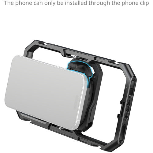 SmallRig Universal Hyper Chill Cooling Cage para teléfono 2.5-3.1" con 3 niveles de potencia y soporte para power bank