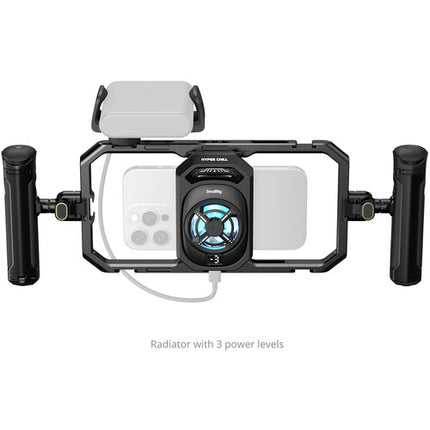 SmallRig Thermal Streaming Cage para Smartphones 2.5-3.1" con Trípode y Control inalámbrico