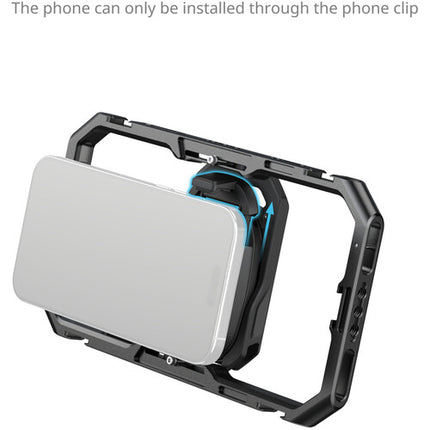 SmallRig Thermal Streaming Cage para Smartphones 2.5-3.1" con Trípode y Control inalámbrico