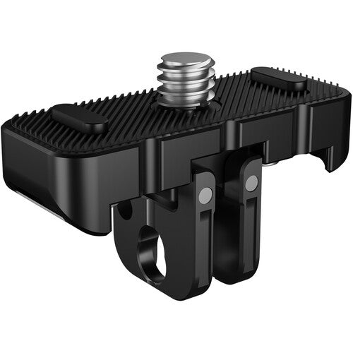 TELESIN Adaptador Doble para Insta360 X4 con Montura 1/4"-20 y Silicona