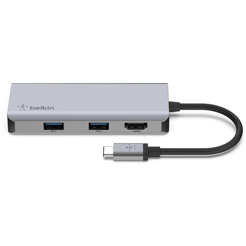 Belkin Connect USB-C 5 en 1 Multiport Hub V2 con HDMI 4K 60Hz y USB 5 Gb/s