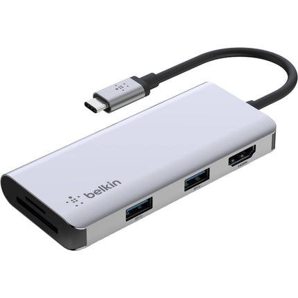 Belkin Connect USB-C 5 en 1 Multiport Hub V2 con HDMI 4K 60Hz y USB 5 Gb/s