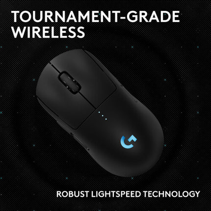 Logitech G PRO 2 LIGHTSPEED Ratón Inalámbrico 32000 DPI y Base POWERPLAY 2